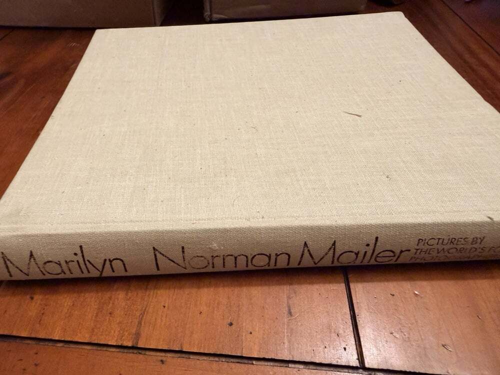 Marilyn A Biography by NORMAN MAILER / MARILYN MONROE ~ 1st Edition Hardcover